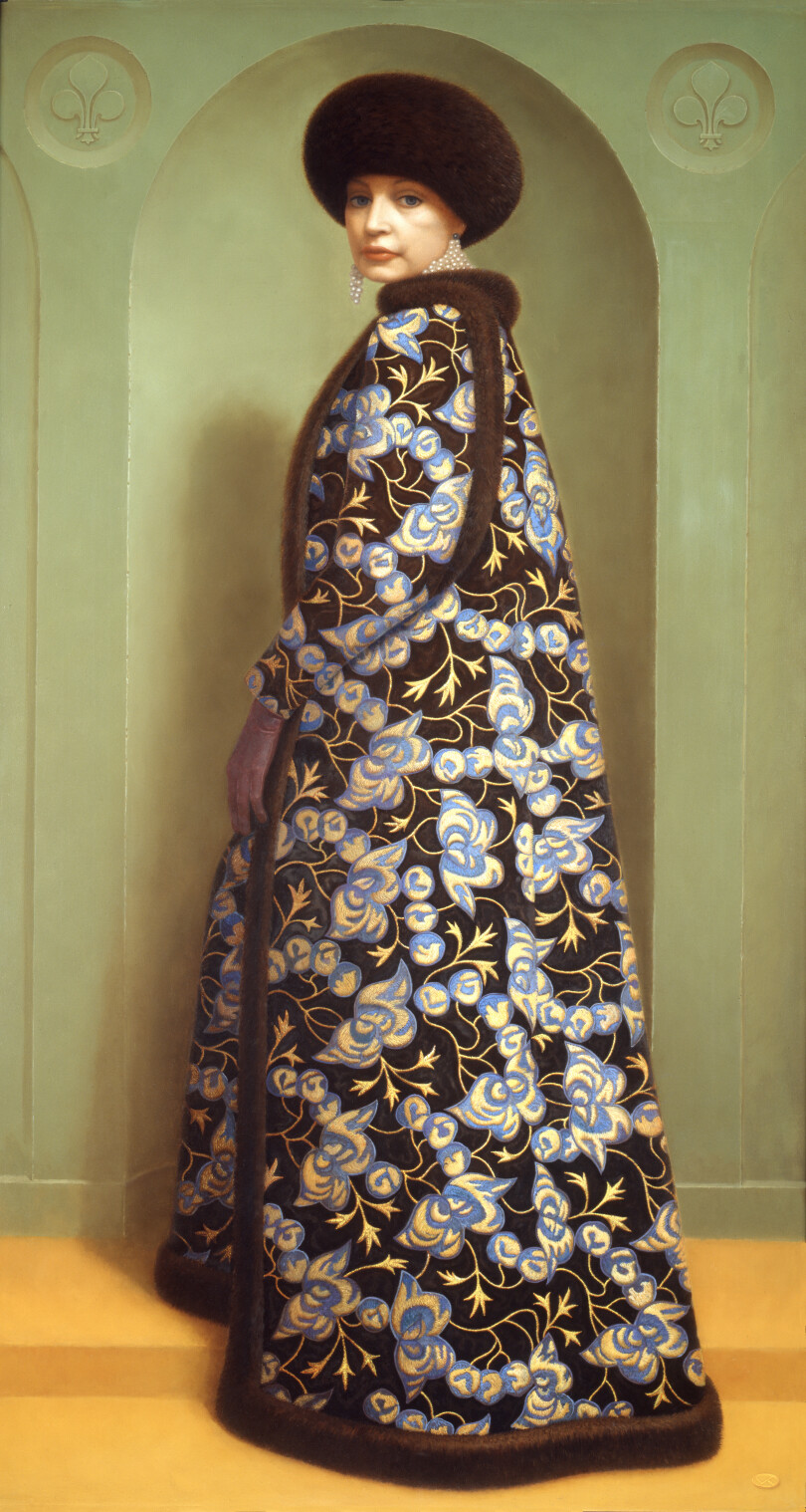 Huile représentant  Diane de France,  duchesse de Wurtemberg.